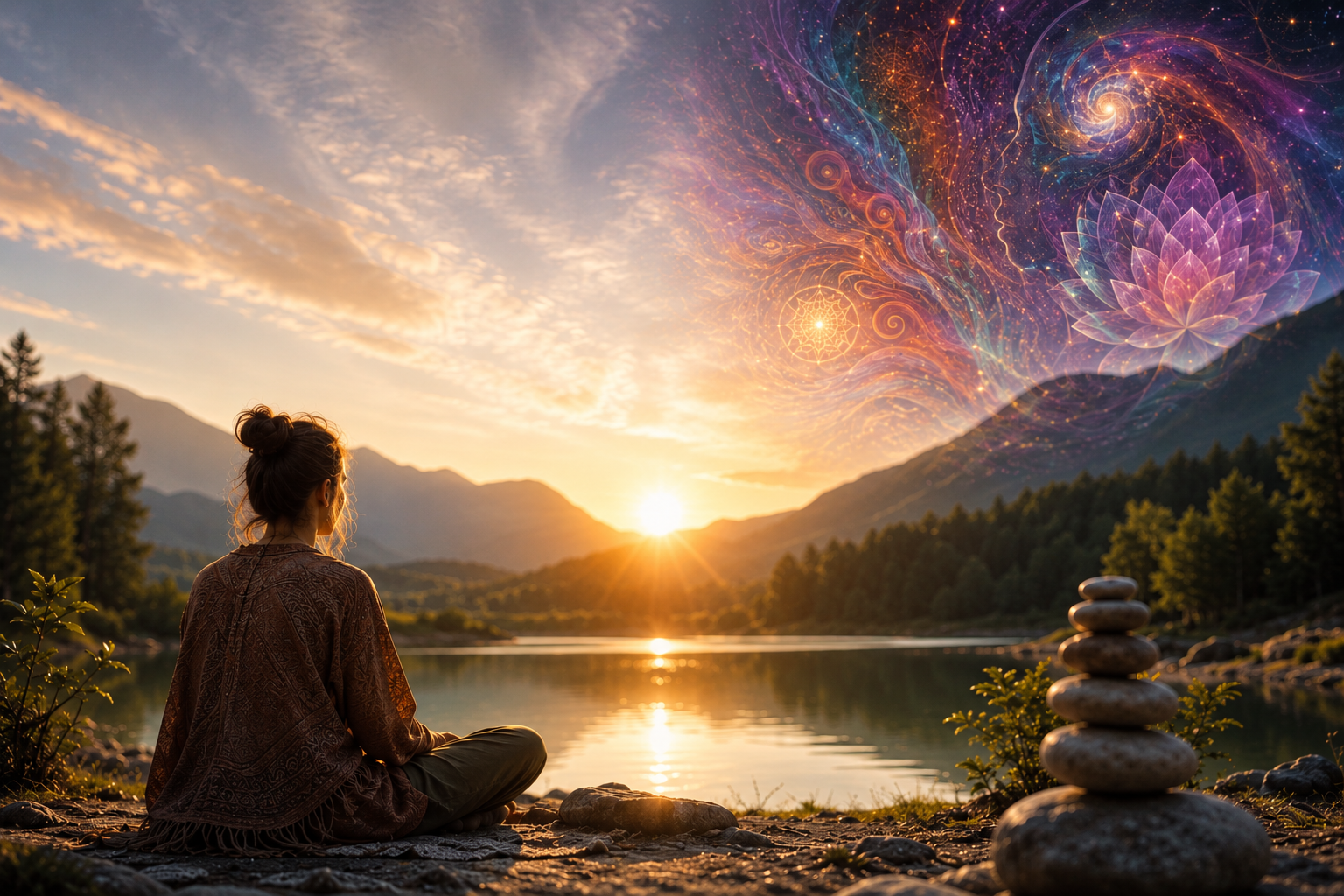 Spirituele ervaringen na psychedelica: hoe blijf je gegrond?
